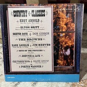 Country Classics Various Artists Vinyl LP RCA Victor LPM-2313 Eddy Arnold 1961